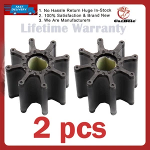 2Pc Water Pump Impeller For MERCURY Mercruiser Bravo 5.0 5.7 7.4 8.2L V8 18-3087 - Picture 1 of 9
