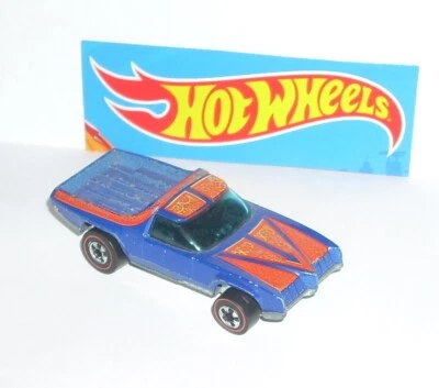 Винтажный 1974 Hot Wheels Redlines Breakaway ведро синий HK Pontiac Grand Am изящный - Изображение 1 из 4