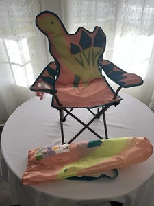 Junior Collapsible Chair Dinosaur Style Sun Squad - Picture 1 of 9