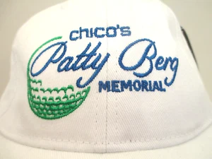 Gorra de golf para mujer Chico's Patty Berg Memorial blanca ajustable nueva con etiquetas - Imagen 1 de 14