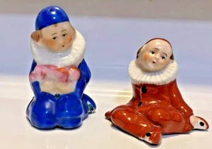 Seltene Vintage Harlekin Clown Salz & Pfefferstreuer Japan - Bild 1 von 4