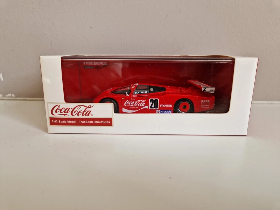 TSM 1/43 Coca-Cola Nissan LM03C Fairlady Z H. Yanagida/Tomioka - WEC Japan 1983 - Immagine 1 di 4