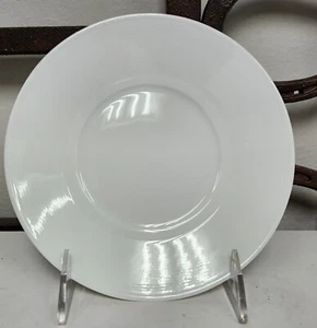 Bernardaud Limoges France NEREIDES WHITE Bread And Butter Never Used BRAND NEW - Picture 1 of 2