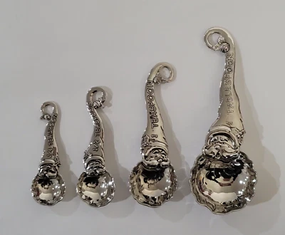 Ganz SANTA MEASURING SPOON SET - Christmas - 1/4 t, 1/2 t, 1 t, 1 Tbs - Image 1 of 4