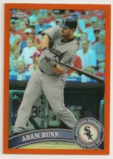 2011 Topps Chrome Orange Refractor  -  Finish Your Set
