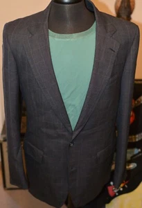 40 REGULAR CRICKETEER BROADWAY WINDOW PANE BLAZER 40R #1205H - Picture 1 of 8