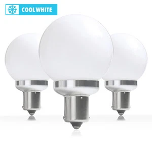 Paquete de 3 bombillas LED de tocador interior blanco fresco 12 voltios BA15s 1156 6500 k - Imagen 1 de 9
