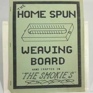 The Home Spun Weaving Board Bastelset Vintage Handarbeit Smokies - Bild 1 von 6