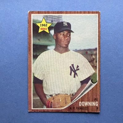 1962 Topps #219 Al Downing Rookie RC - VG+ - Image 1 of 2