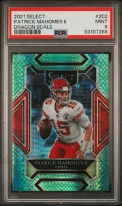2021 SELECT PATRICK MAHOMES /89 DRAGON SCALE #202 PSA 9 - Bild 1 von 3