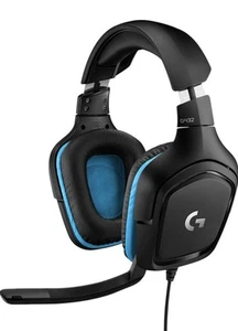 Logitech G432 Wired Gaming Headset 7.1 Surround Sound, Black - Picture 1 of 8