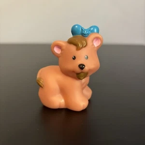 Fisher Price Little People Löwe Jungtier blau Schmetterling Arche Noah Tierfigur - Bild 1 von 5