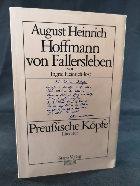 August Heinrich Hoffmann von Fallersleben Ingrid Heinrich-Jost: - Bild 1 von 1