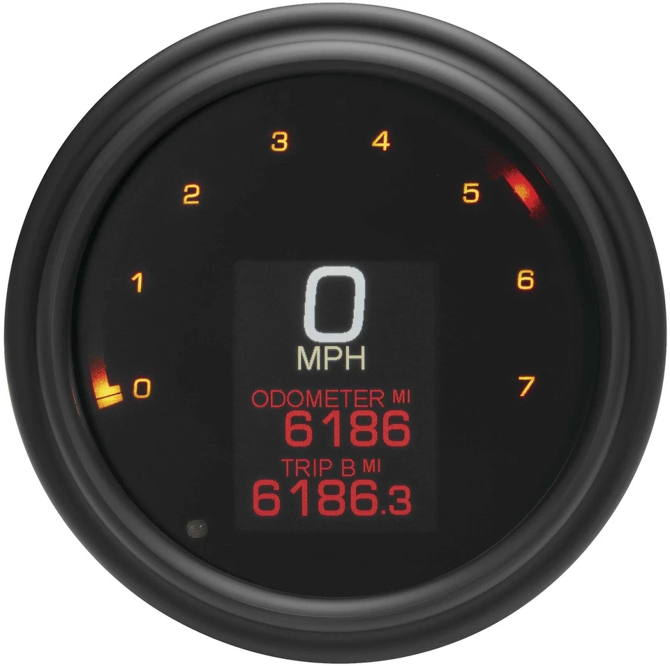 Dakota Digital MLX-2011-K Serie MLX Calibre Velocímetro/Tacómetro - Fatbob - Bla Foto 1 de 3