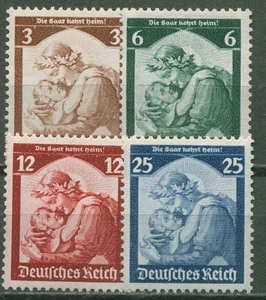 Deutsches Reich 1935 Saarabstimmung 565/68 mit Falz - Picture 1 of 1