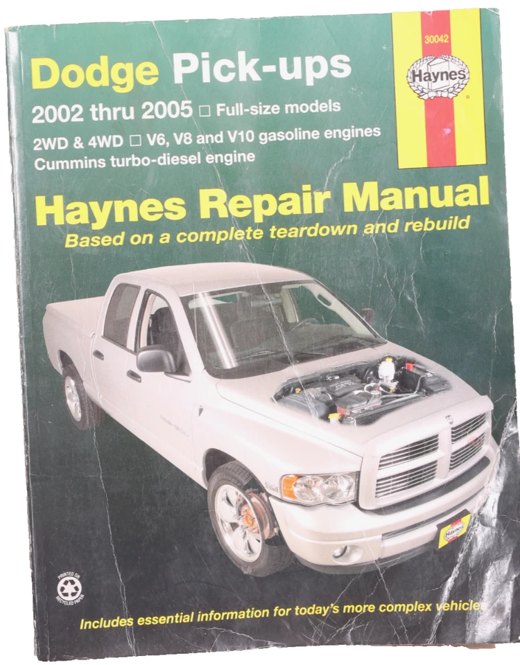 RAM 1500 2500 3500 Service Repair Manual 2005 2004 2003 2002 Foto 1 de 1