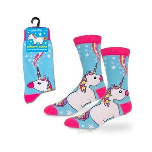 Archie McPhee Women's Crew Socks -UNICORN - One Size Fits Most - NEW - Picture 1 of 1