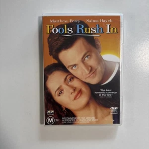 Fools Rush in (DVD, 1997) Mathew Perry Selma Hayek - Picture 1 of 6