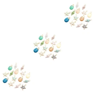  3 Count Charms Anhänger Set Ohrring Zubehör Ohrringzubehör DIY-Anhängerzubehör - Picture 1 of 12