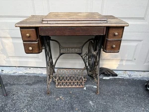 Vintage SINGER Nähmaschinentischständer - Bild 1 von 7