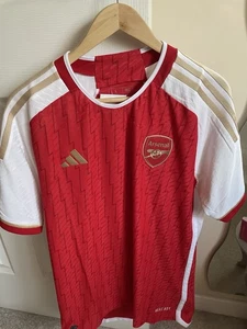SPONSORLESS NEW ADIDAS FOOTBALL SHIRT ARSENAL 23/24 AUTHENTIC RECALLED L HR6931 - Picture 1 of 13
