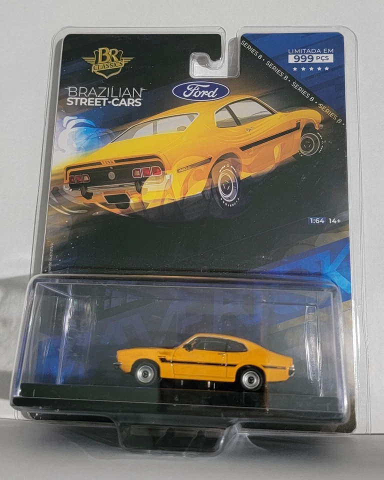 BR Classics Miniature Premium Ford Maverick 1977 muscle car Brazil 1:64 - Image 1 of 4