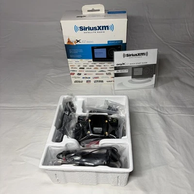 Radio Satelital Sirius XM Onyx EZ Radio Modelo XEZ1V1 Kit Vehículo Nuevo Caja Abierta Foto 1 de 4