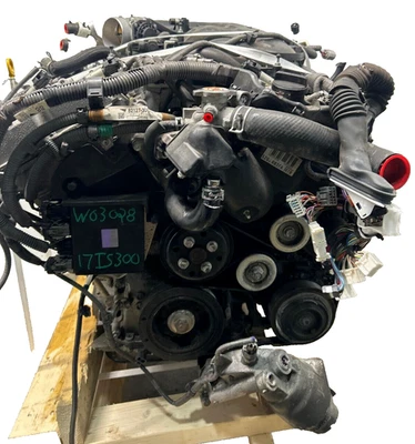 2017 Lexus IS300 3.5L Engine Assembly 76K Motor VIN M 5th Digit 2GRFSE AWD 16 17 - Image 1 of 4