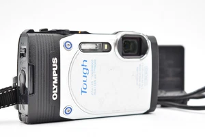 ⏯️[Excellent+5]  Olympus Stylus Tough TG-850  Digital Camera White From Japan - Picture 1 of 13