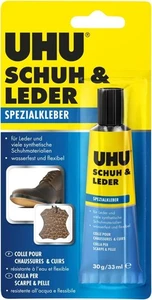 UHU 46680 Schuh Leder Gummi Spezialkleber Temperatur Wasserbeständig Tube 30 g - Bild 1 von 2