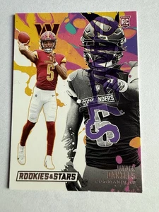 2024 Panini Rookies & Stars - Rookie Exclusive Jayden Daniels #RE-JDS (RC) - Picture 1 of 2