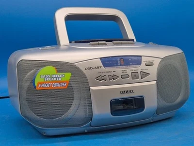 AIWA CSD-A97EZ CD-Player Kassettenspieler Recorder 3-Preset Equalizer HiFi - Bild 1 von 4