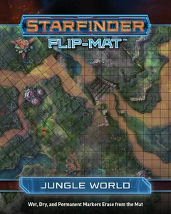 Starfinder (RPG) Klappmatte: Jungle World - Bild 1 von 1