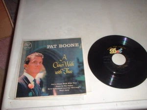 45RPM EP - Pat Boone - Closer Walk With Thee (Dot 1056) - Picture 1 of 1