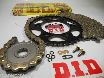 HONDA 2009-20 CBR600RA DID ORO X-Ring KIT CADENA ACELERACIÓN RÁPIDA Y PIÑÓN Foto 1 de 4