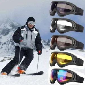 Winter Snow Ski Goggles Men Women Anti-fog Lens Snowboard Snowmobile Motorcycle - Picture 1 of 16