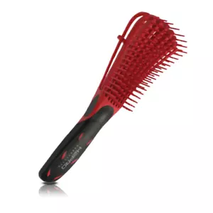 Cepillo Desenredante H2PRO Profesional Ventilado Curvo Desenredo Secado Rápido - ROJO - Imagen 1 de 1
