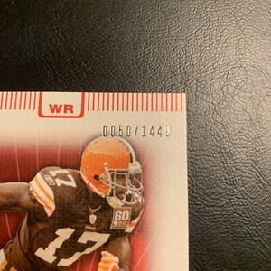 B97 2007 Triple Threads Topps /1449 #70 Braylon Edwards Cleveland browns - Picture 1 of 3