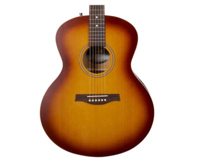Guitarra Acústica Seagull Entourage Mini Jumbo - Rústica Ráfaga - Caja Abierta Foto 1 de 4