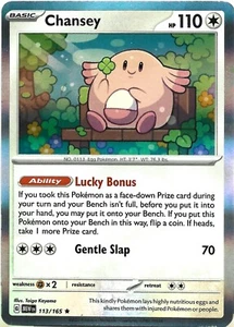 Chansey 113/165 Sv: Scarlet & Violet 151 Holo - Picture 1 of 1