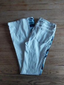 Driftwood Farrah Embroidered Flare Jeans Boho Hippie Womens 27/34 (Actual 29/34) - Picture 1 of 12