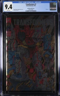 TRANSFORMERS #1 1:100 CGC GRADED 9.4 - Image 1 of 2