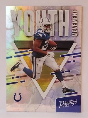 2021 Prestige Youth Movement #YM-4 Jonathan Taylor Indianapolis Colts - Image 1 of 2