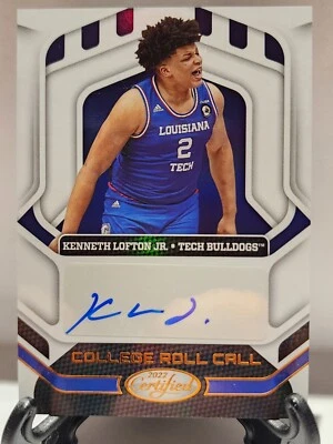 2022 Chronicles Certified Draft Kenneth Lofton Jr Roll Call Auto RC #CRC-KLJ - Image 1 of 2
