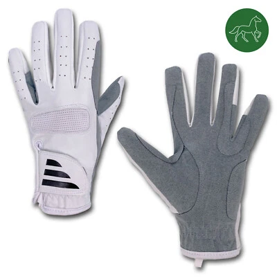 Reithandschuhe weiß Handschuhe Reiten Sommer Herren Damen Mädchen Levaz Feel