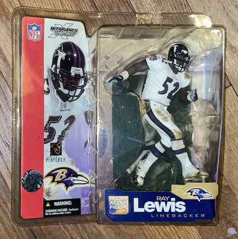 Baltimore Ravens RAY LEWIS McFarlane Sportspicks Rookie Action Figure Series 5 Cover