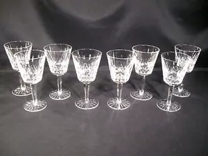 Waterford Kristall Lismore Claret Weingläser 8er Set - Bild 1 von 12