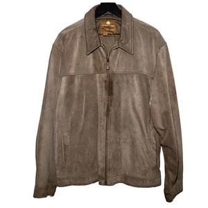 The Territory Ahead Suede Leather Jacket Size Large - Picture 1 of 7