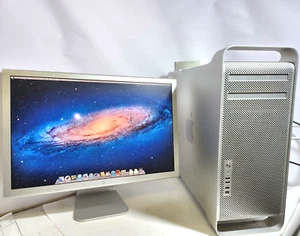 Apple Mac Pro 2 Intel Xeon @2,66Ghz 2Gb 500G Nvidia 7300GT+Cinema HD Display 23" - Afbeelding 1 van 23