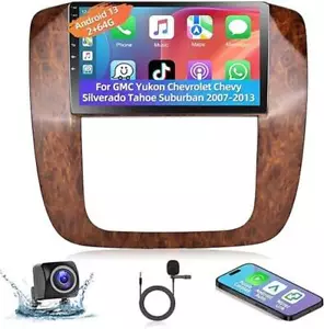 Autoradio Podofo 2+64G Wireless CarPlay per GMC Yukon Chevrolet Chevy Sil - Foto 1 di 1